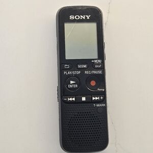 Sony ICD-PX312 Digital Flash Voice Recorder with memory card slot tested works